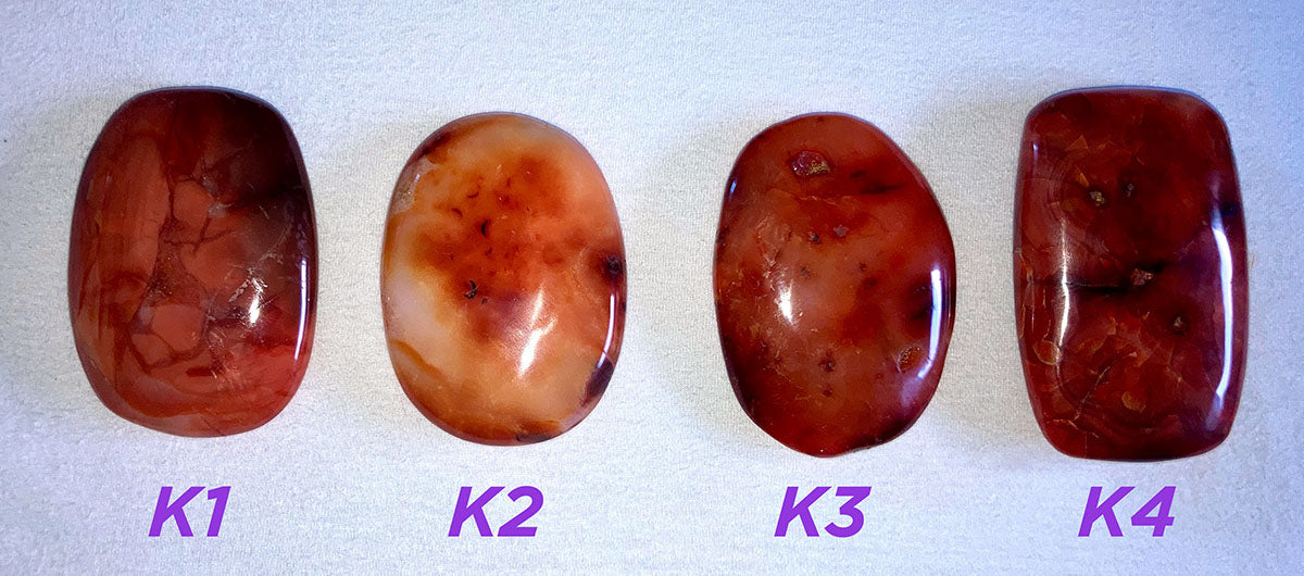 Jumbo-Handschmeichler Karneol