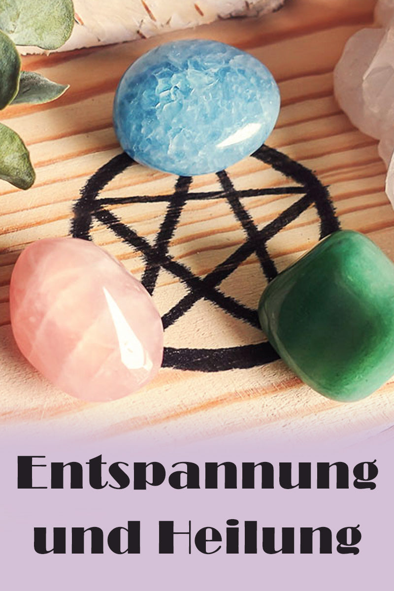 Kristall-Set Entspannung und Harmonie